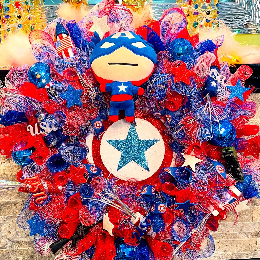 Captain America Wreath